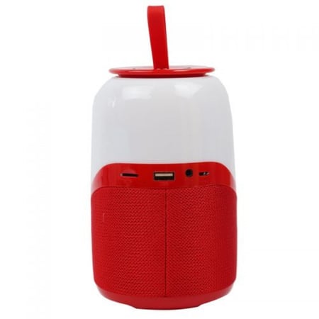 سبيكر لاسلكي بلوتوث محمول مزود باضاءة ملونة