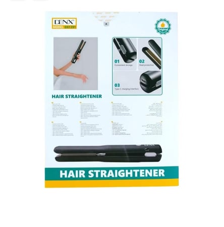 عرض العناية مصفف الشعر السرميك اللاسلكي + مبخرة الشعر الالكترونية