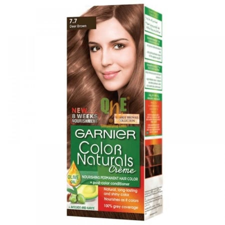 غارنية كولور ناتشرلز صبغة شعر  بني غزالي 7.7