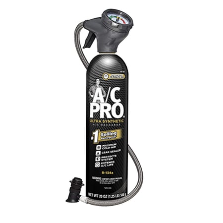 معالج ومانع تسريب الفريون AC PRO  اي سي برو غاز فريون امريكي 20 اونصة