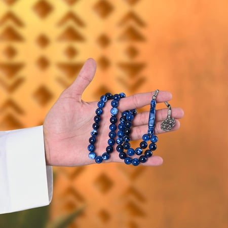 مسباح بكلايت ازرق