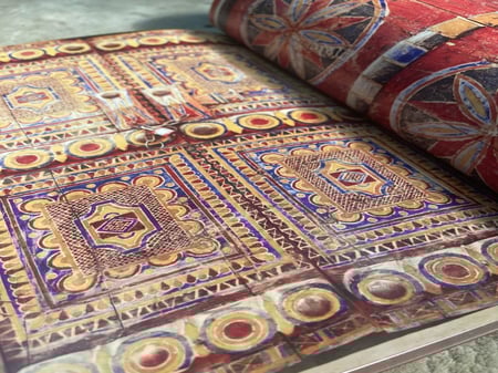 نسخه رقمية  PDF من كتاب الزخارف الشعبية في البيوت النجدية