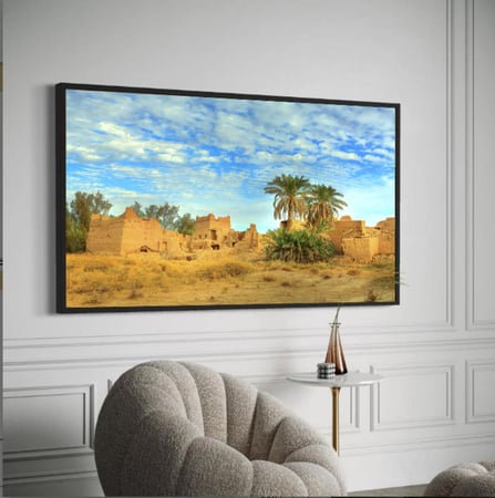 لوحات جدارية من الزخارف النجدية