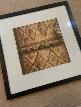 لوحات مبروزه لزخارف الابواب النجدية