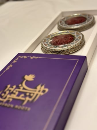 بوكس 3 علب 3 غرام زعفران سوبر نقيل فاخر