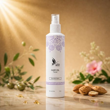 زيت الشعر الطبيعي بالأعشاب الآيروفيدية  250ml
