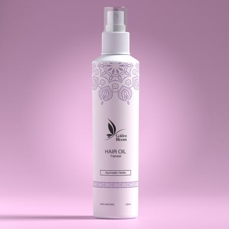 زيت الشعر الطبيعي بالأعشاب الآيروفيدية  250ml