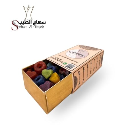 مستكة باشكال مختلفة  70 قطعة