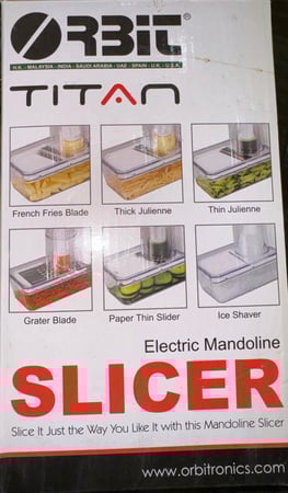 محضر طعام 7في1 بالكهرباء من اوربت جديد