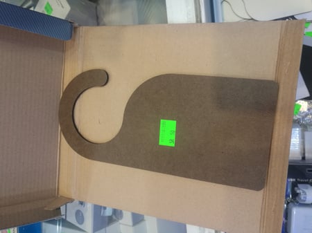 تعليقة باب للطباعة الحرارية