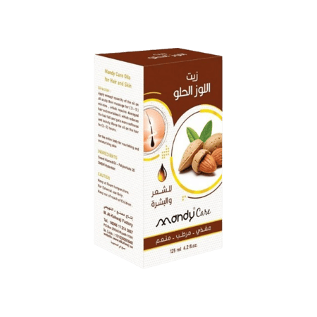 ماندي زيت اللوز الحلو 125 مل-MANDY CARE SWEET ALOMND OIL 125ML