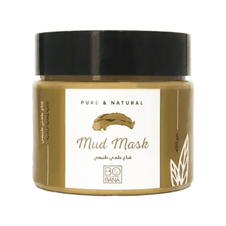 بوبانا قناع الطين للوجة 400 جرام بيور اند ناتشورال-BOBANA MUD MASK PURE & NATURAL 400GM