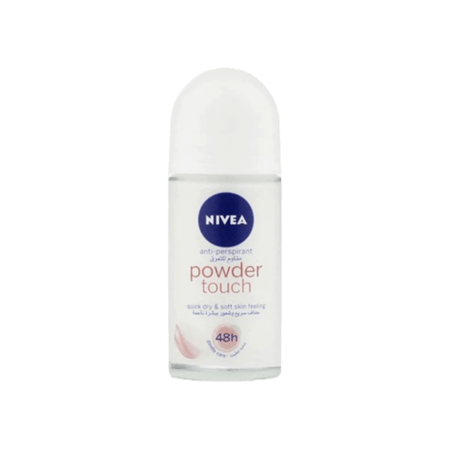 نيفيا رول اون مزيل لرائحة التعرق 50 مللي باودر تاتش-NIVEA ROLL-ON (POWDER TOUCH) 50ML