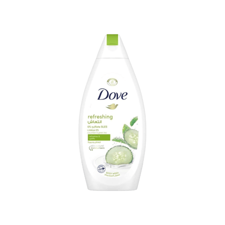 دوڤ سائل الاستحمام من الخيار 750 مل-DOVE BWASH CUCUMBER 750ML