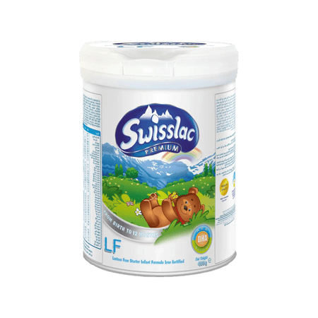 سويسلاك بريميم ال اف حليب للاطفال 400 جرام-SWISSLAC PREMIUM LF 400 GM