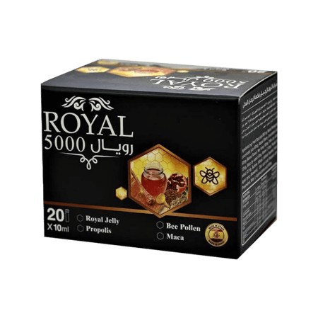 رويال جيلي 5000 - 20 قارورة-ROYAL 5000