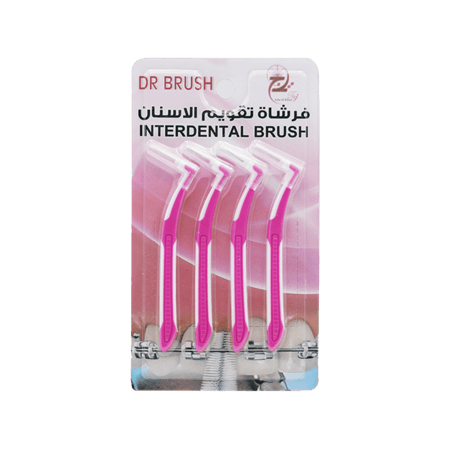 انترادينتال فراشة للاسنان- DR.BRUSH INTERDENTAL BRUSH 0.8MM
