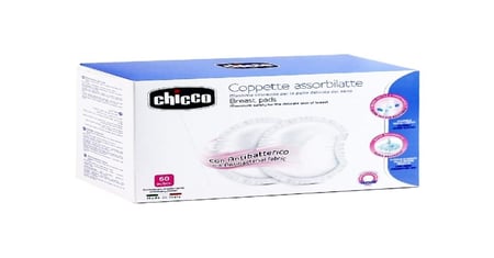 شيكو فوط صحية  للصدر 60 حبة-CHICCO BREAST PADS 60'' PCS