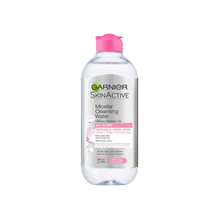 غارنييه مياه ميسلار للتنظيف 400 مل-GARNIER MICELLAR CLEANSING WATER (SENSITIVE) 400 ML
