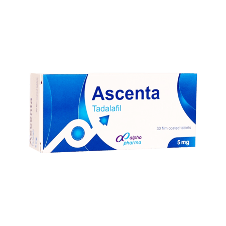 أسينتا 5 مجم 30 قرص-ASCENTA 5MG 30TAB