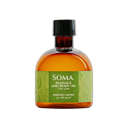 سوما زيت المساج من الليمون التايلندي 170 مل-SOMA MASSAGE OIL 170ML THAI LIME