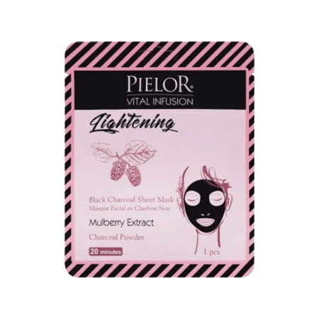 قناع الوجه بيلور فيتال إنفيوجن 25 مل (مستخلص التوت)-PIELOR VITAL INFUSION FACIAL SHEET MASK 25 ML (MULBERRY EXTRACT)
