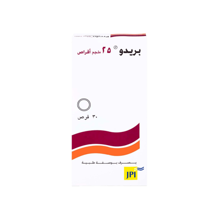 بريدو 25 مجم 30 قرص-PREDO 25MG 30''S TAB