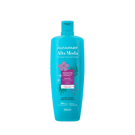 شامبو ألفابار ألتا مودا بالكيراتين 300 مل ALFAPARF ALTA MODA KERATIN IMPACT SHAMPOO 300ML