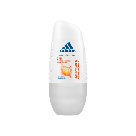 اديداس رول 50 (ايه دي باور) ابيض-ADIDAS ROLL-ON 50 ML (ADIPOWER) WHITE