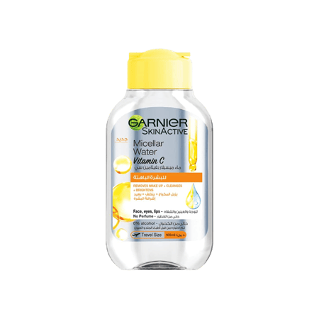 غارنيييه مياء إزالة المكياج مع فيتامين سي 100 كل-GARNIER VIT C MICELLAR WATER 100ML