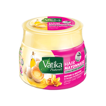 ڤاتيكا  ريباير مايونيز حمام كريم للشعر 500 مل-VATIKA H/MAYONNAISE REPAIR 500 ML