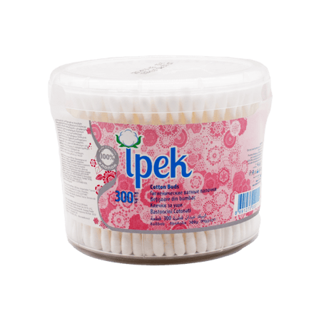 ايبيك قطن منظف للأذن 300 قطعة-IPEK COTTON BUDS 300''S