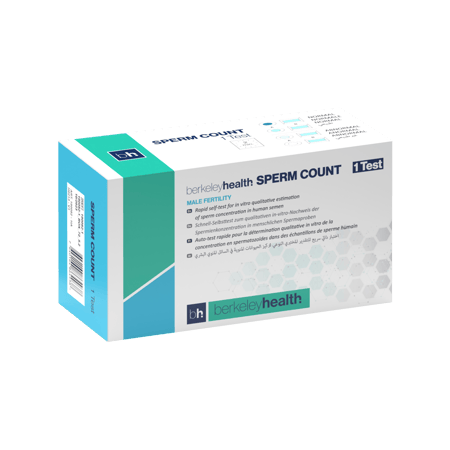 بيركلى هيلث اختبار منزلى لفحص تركيز الحيوانات المنوية-BERKELEY HEALTH SPERM COUNT 1 TEST