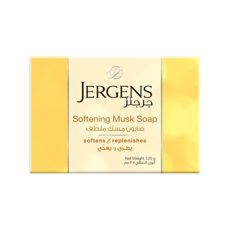 جرجينز صابونة مسك 125 مل-JERGENS S/MUSK SOAP 125 GM