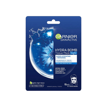 غارنييه قناع هيدرا بومب الورقي-GARNIER HYDRA BOMB TISSUE MASK