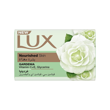 صابون لوكس 170 جرام - بشرة مغذية - غاردينيا-LUX SOAP BAR 170GM NOURISHED SKIN GARDENIA