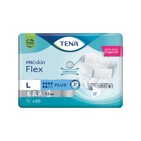 تينا فلكس بلس حجم كبير-TENA FLEX PLUS (L) 30'' NEW
