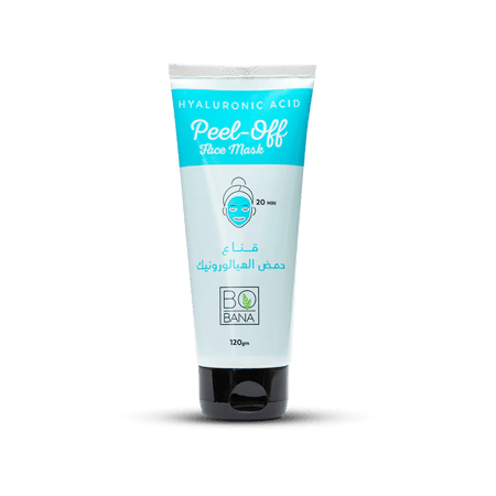 بوبانا قناع تقشير البشرة 120 جرام بحمض الهيالورونيك-BOBANA HYALURONIC ACID PEEL-OFF FACE MASK 120GM