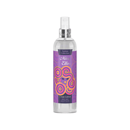 معطر جسم ميكا إيلا 250 مل قطن نظيف-MICA ELLA BODY MIST 250ML CLEAN COTTON