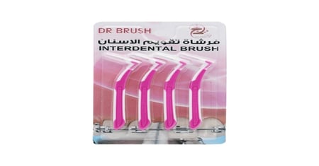 انترادينتال فراشة للاسنان- DR.BRUSH INTERDENTAL BRUSH 0.8MM