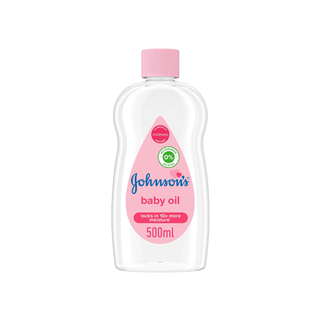 جونسون زيت اطفال500 مللي-JOHNSON''S BABY OIL 500ML