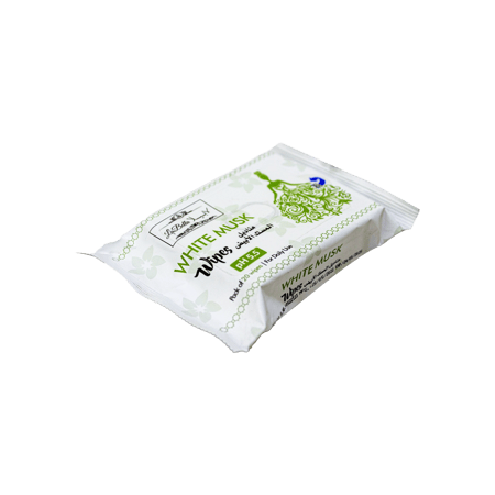 لابيلا مناديل المسك الأبيض - 20 منديل-LABELLA WHITE MUSK WIPES 20''