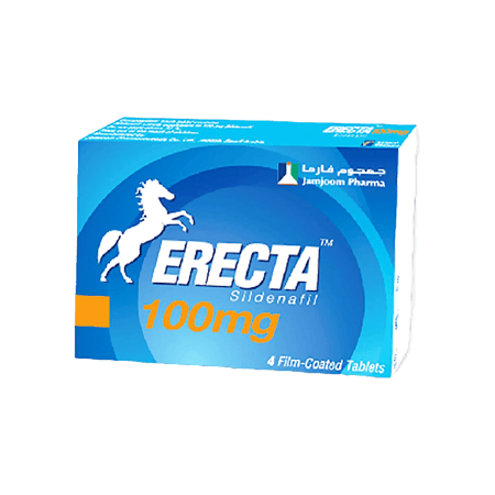 ايريكتا 100 مجم أقراص-ERECTA 100MG TAB