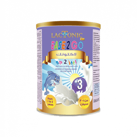 لاكتونك اييز 2 جو رقم 3 - 400 جم-LACTONIC EASE 2GO NO-3 400 GM