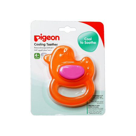 بيجون  عضاضة لتبريد اللثة على شكل بطة-PIGEON DUCK COOLING TEETHER