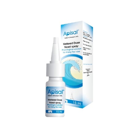 ابيسال سبراى للانف 15 مل-APISAL NASAL SPRAY 15ML