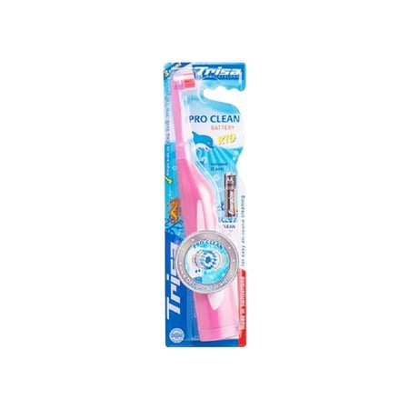 تريزا برو فرشاة أسنان تعمل بالبطارية للأطفال-TRISA PRO CLEAN BATTERY KID TOOTH BRUSH