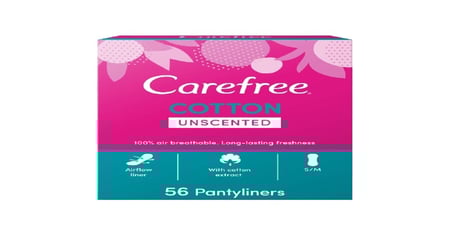 كيرفري حفائض نسائية قادرة علي وصول الهواء للجلد 58 حبة-CAREFREE BREATHABLE 58''S