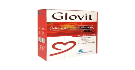 جلوفيت - متعدد الفيتامينات - كبسولات-GLOVIT MULTIV. CAP.