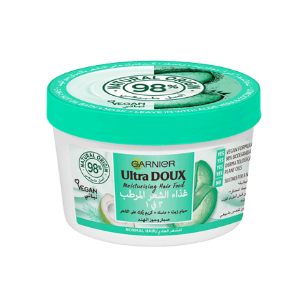 غارنييه اللترا دوكس مرطب للشعر 390 مل-GARNIER U/D MOISTURISING HAIR FOOD 390ML